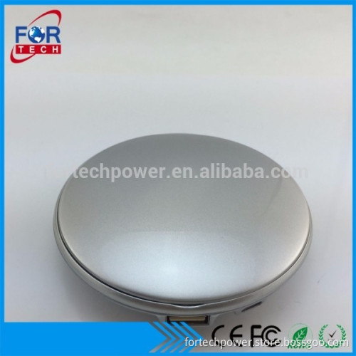 2017 Mirror Phone Gadgets Power Bank 5000mah for Lady